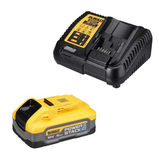 DeWALT DCBP518H1-GB 18V 5.0Ah POWERSTACK Battery and 1 x DCB115 Charger