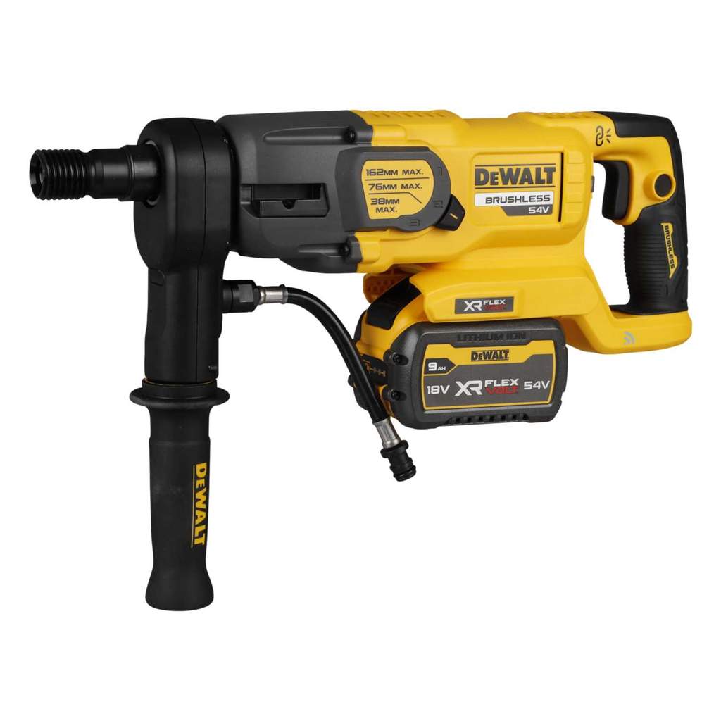 DeWALT DCD150X2-GB 54V XR FLEXVOLT Diamond Core Drill with 2 x 9.0