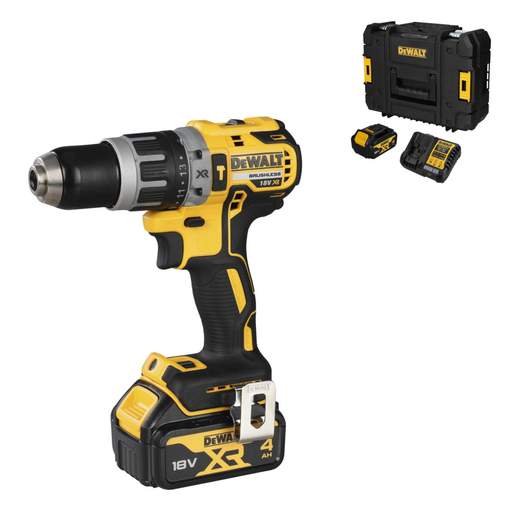 DeWALT DCD796M2-GB 18V XR Combi Drill with 2 x 4.0Ah Batteries