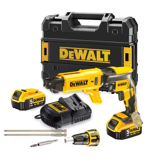 DEWALT DCF620P2K-GB 18V XR Collated Drywall Screwdriver