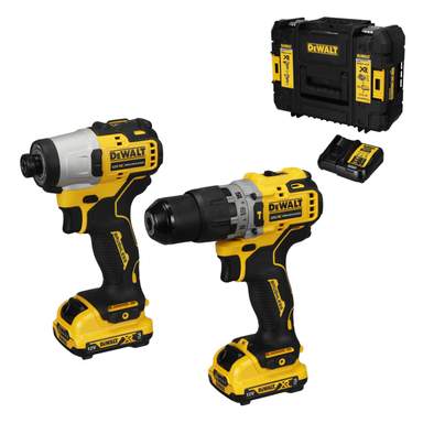 DEWALT DCK2111L2T-GB 12V XR Drill Driver and Impact Driver Kit ...
