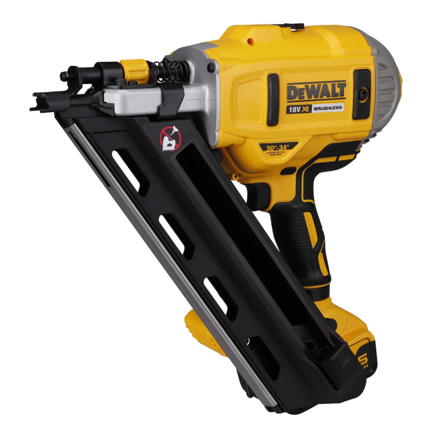 DeWALT DCK264P2TGB 18V Twin Pack Nailer with 2 x 5.0AH Liion