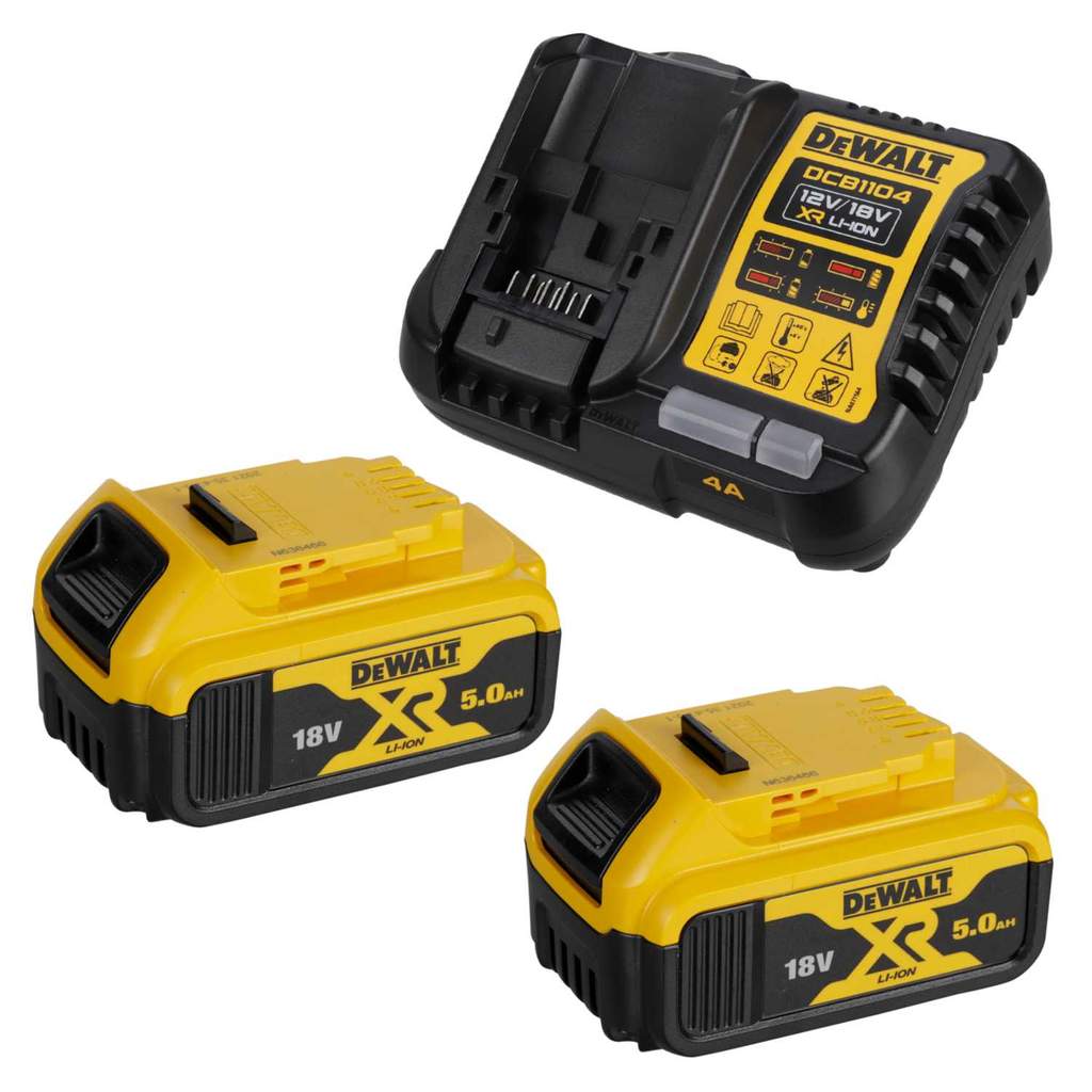DEWALT DCK266P2-GB 18V XR Compact Hammer Drill and Impact Driver