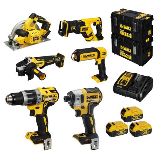 DeWALT DCK623P3-GB 18V XR Brushless 6 Piece Kit