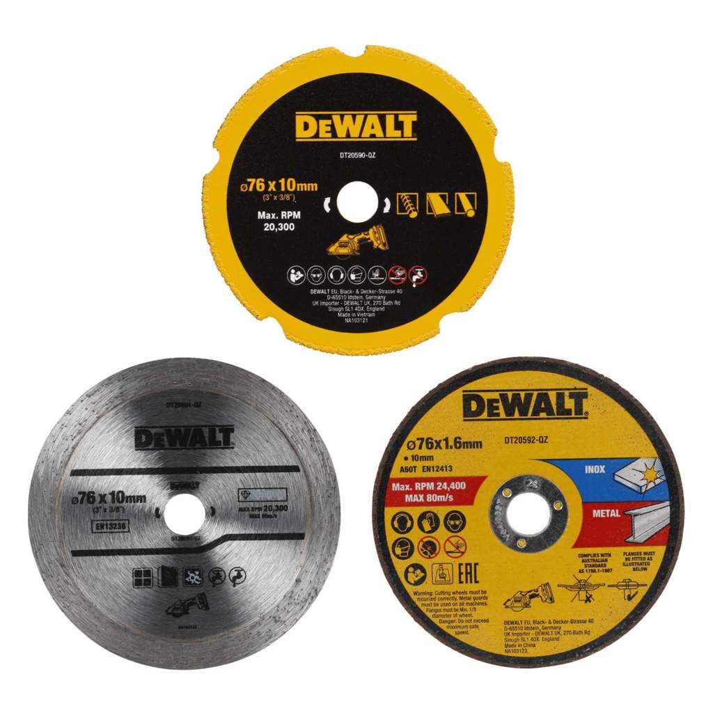DeWALT DCS438NT-XJ 18V XR 76mm Cut Off Tool (Body Only) (DCS438NT DeWALT DCS438NT-XJ 18V XR 76mm Cut Off Tool (Body Only) (DCS438NT