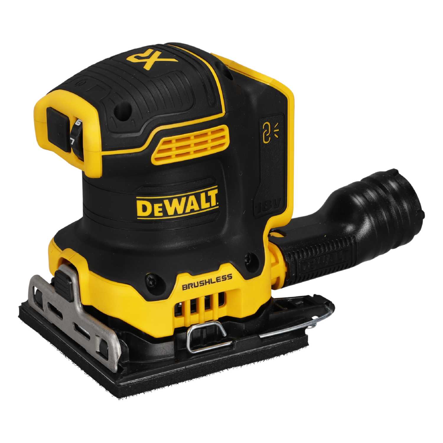 DeWALT DCW200NXJ 18V XR Brushless 1/4 Sheet Orbital Palm Sander (Body