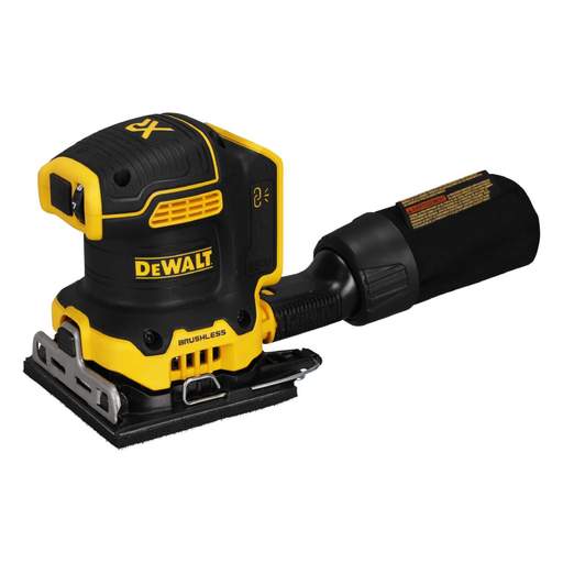 DEWALT DCW200N-XJ 18V XR Brushless ¼ Sheet Orbital Palm Sander (Body Only)