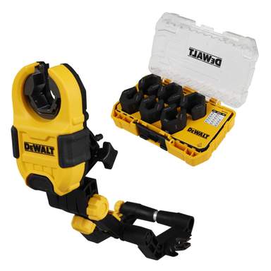 Impact Connect Threaded Rod Nut Runner Attachment Set