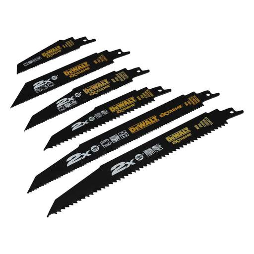 DEWALT DT2440L-QZ 6 Piece Reciprocating Saw Blade Set