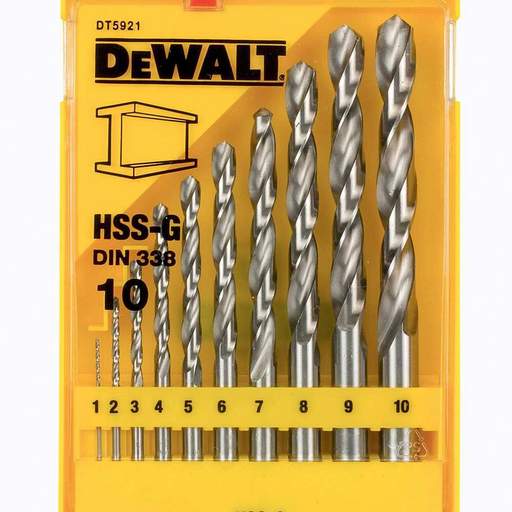 DeWalt DT4965-QZ Punta Metallo HSS-CO Extreme, al Cobalto, 10.5 x 133 x 87 mm | Leroy Merlin DeWalt DT4965-QZ Punta Metallo HSS-CO Extreme, al Cobalto, 10.5 x 133 x 87 mm | Leroy Merlin