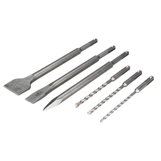 DeWALT DT60331-QZ 6 Piece SDS+ Drill and Chisel Bit Set