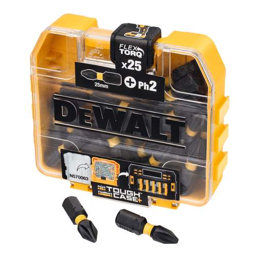 DEWALT DT70555T-QZ PH2 Screwdriver Bit Set (Pack of 25)
