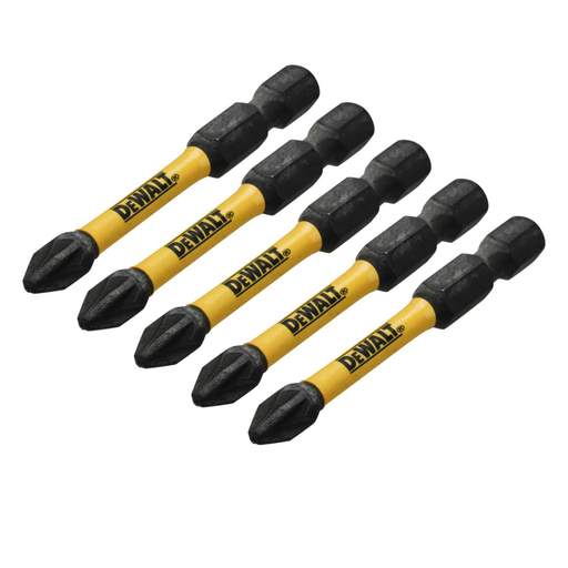 DeWALT DT7391T-QZ Extreme FlexTorq PZ2 Screwdriver Bits (Pack of 5)
