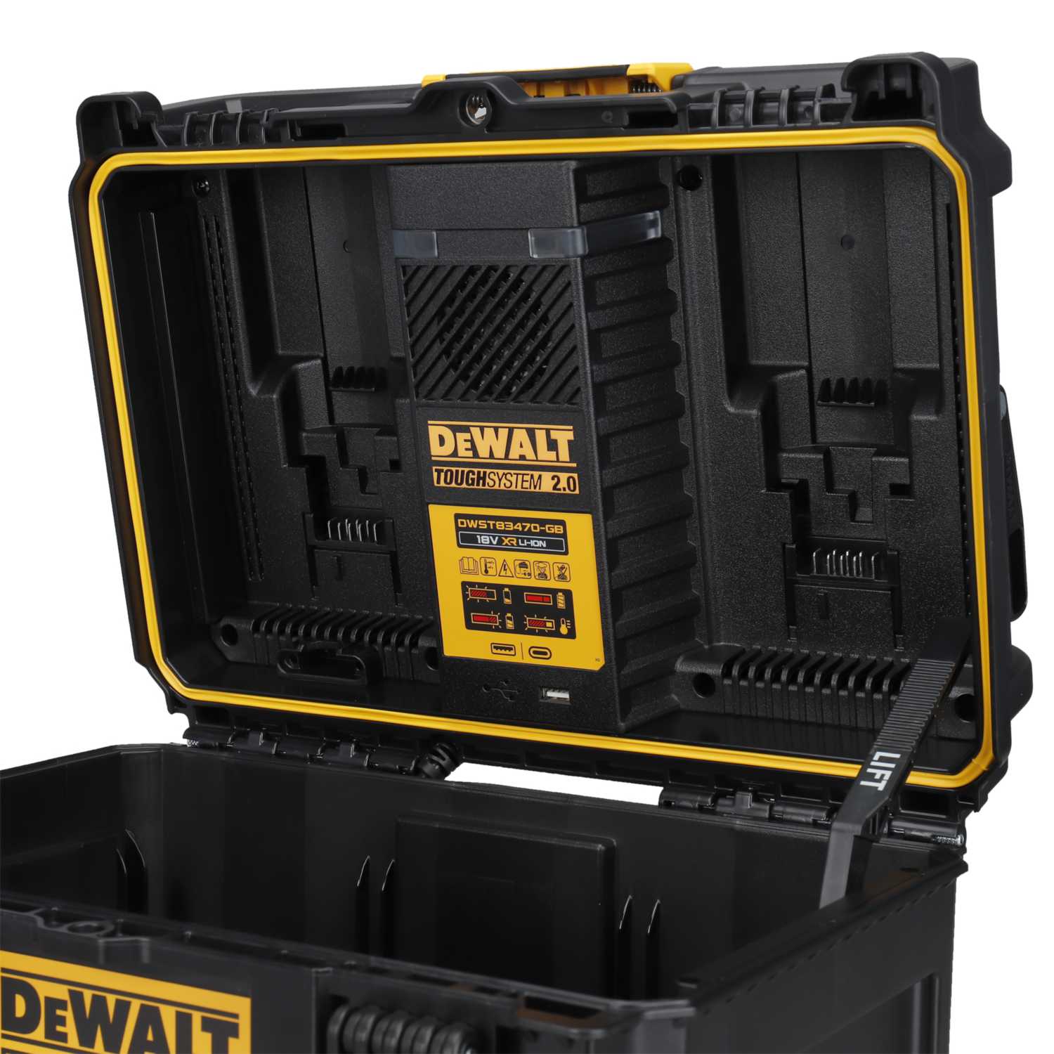 DeWALT DWST83470GB TOUGHSYSTEM® Charger Box (DWST83470GB) CEF DeWALT DWST83470GB TOUGHSYSTEM® Charger Box (DWST83470GB) CEF