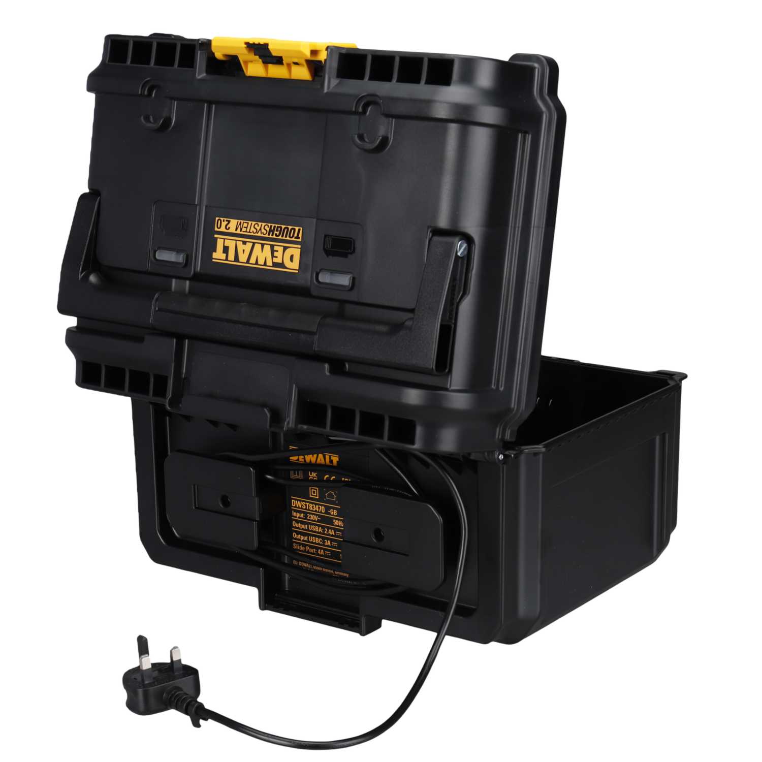 DeWALT DWST83470GB TOUGHSYSTEM® Charger Box (DWST83470GB) CEF DeWALT DWST83470GB TOUGHSYSTEM® Charger Box (DWST83470GB) CEF