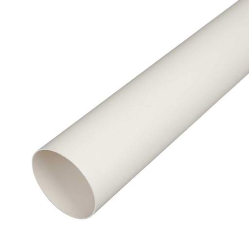Domus Ventilation 100mm 4" Round Rigid Ducting (2m Length)