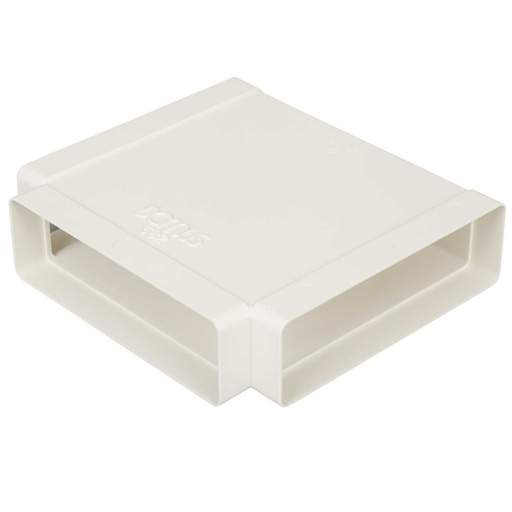 Domus Ventilation 204mm x 60mm Flat Channel T Piece