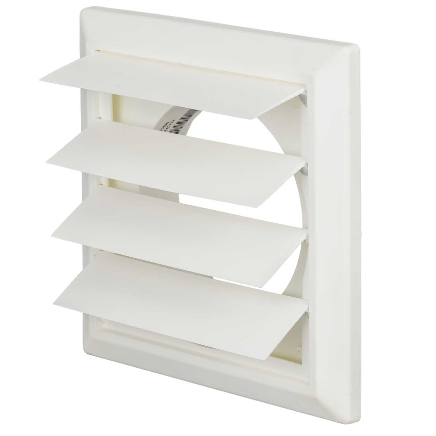 Domus Ventilation 125mm 5" Gravity Grille White (5900W) | CEF