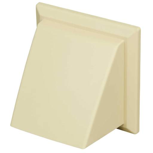 Domus Ventilation 125mm (5 Inch ) Cowled Outlet with Damper Cotswold