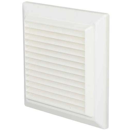 Domus Ventilation 125mm (5 Inch ) Fixed Grille White