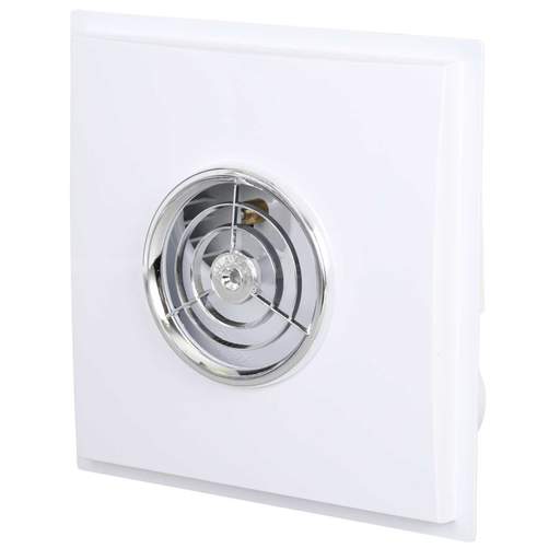 Domus Ventilation 100mm (4 Inch) Twin Speed Centrifugal Fan complete with Timer