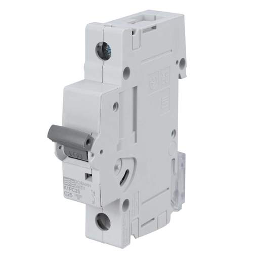 Dorman Smith 25A Single Pole 10kA C Curve MCB