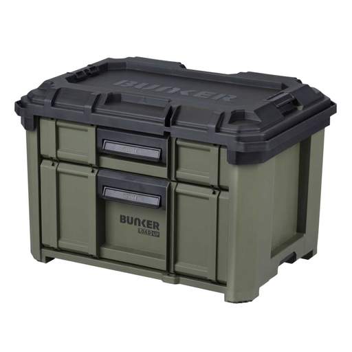 Bunker Load-Up Stacking 2 Drawer Tool Box (29436) | CEF