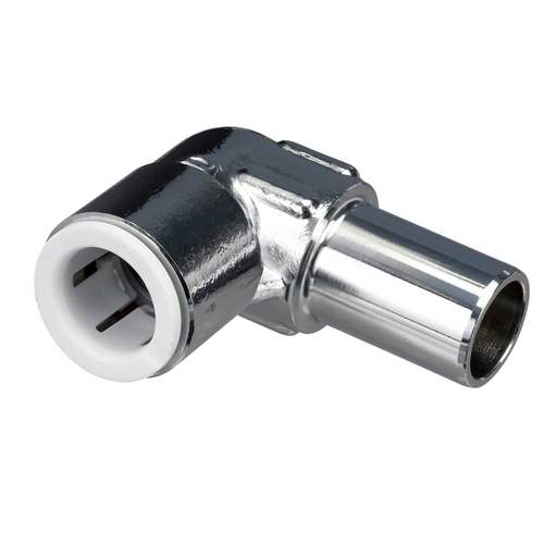 Drayton 10mm Push Fit Elbow Chrome