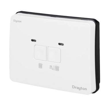Drayton RF902 Dual Channel Wireless Programmable Room Thermostat and  Receiver (RF902) | CEF