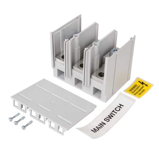 Eaton 250A 3 Pole Incomer Connection Kit Grey