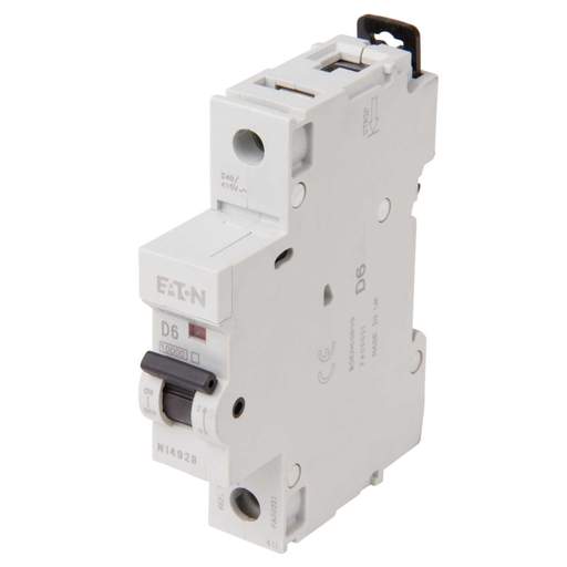 Mem Classic Memshield 2 6A Single Pole 10kA D Curve MCB