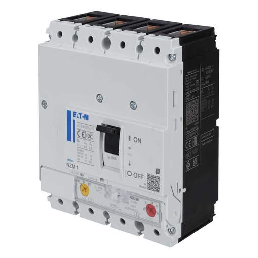 Eaton 80A Four Pole 25kA MCCB