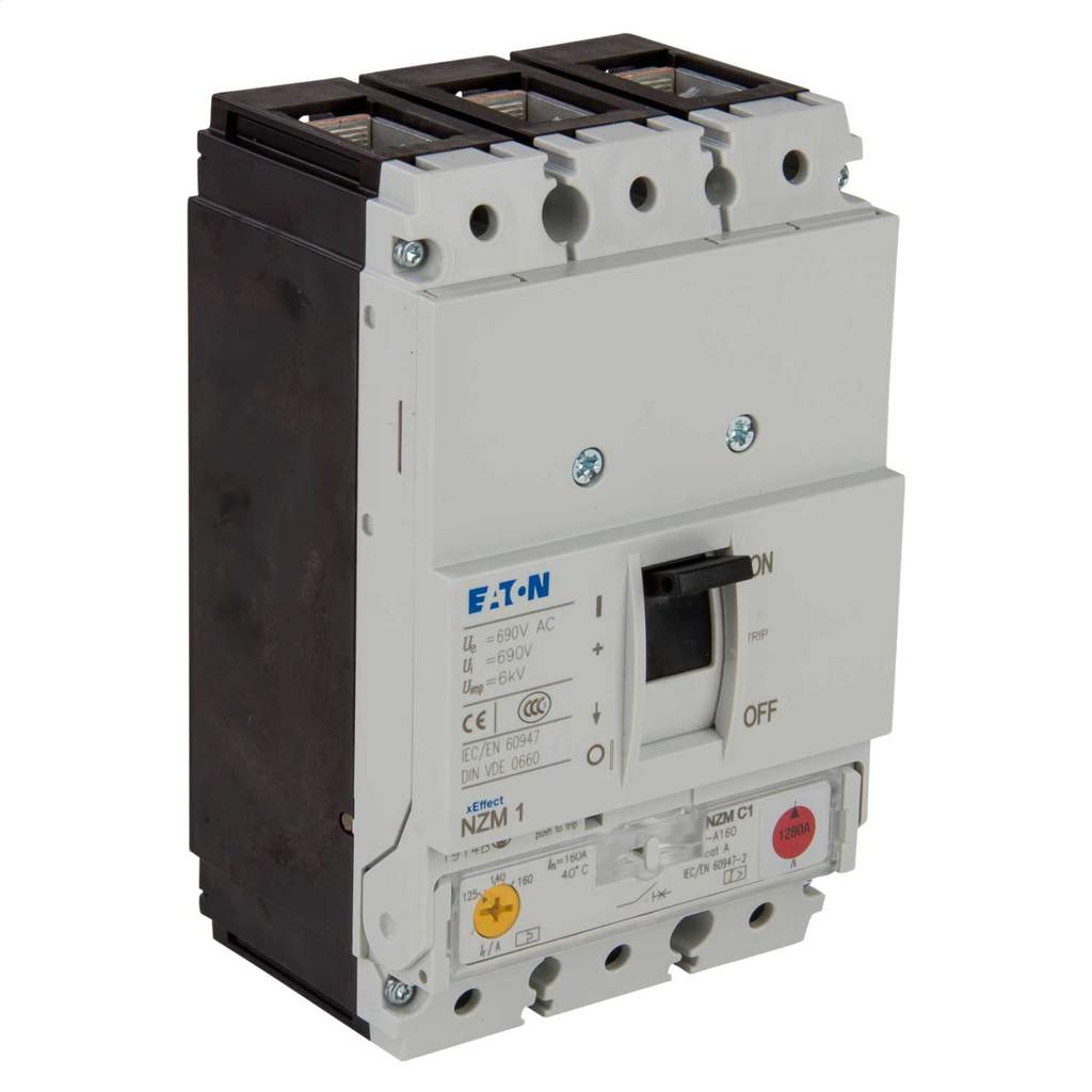 Eaton 160A Triple Pole 36kA MCCB (NZMC1-A160) | CEF