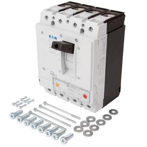 Eaton 160A Four Pole 36kA Moulded Case Circuit Breaker Black/Grey