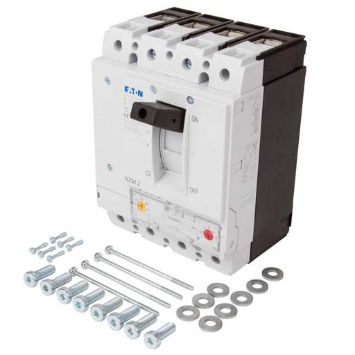 Eaton 200A Four Pole 36kA Moulded Case Circuit Breaker Black/Grey