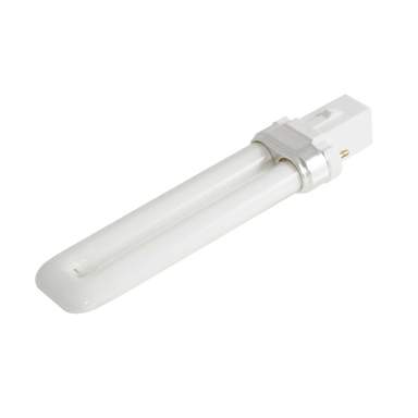 Satco S8300 5W G23 T4 CFL Bulb - Warm White 2700K, 2-Pin Plug-In, 12,000 Hour Life