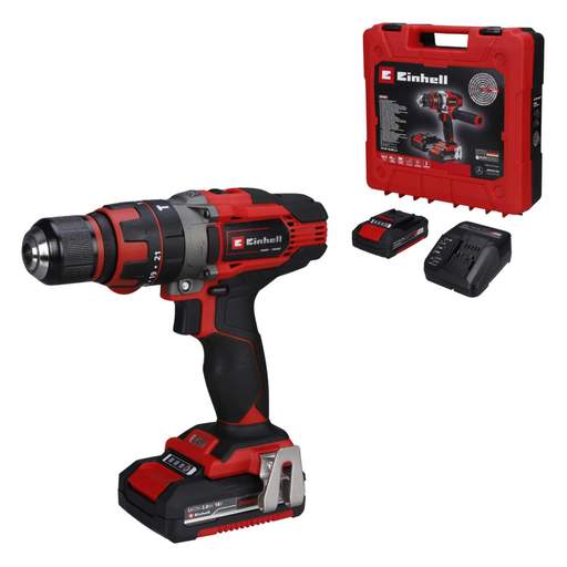 Einhell TE-CD 18/48 Li-i 18V Combi Drill with 2 x 2.0Ah Batteries