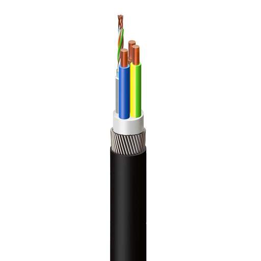 6mm² 3 Core CAT6A SWA EV Cable (Cut Length Sold By The Metre)