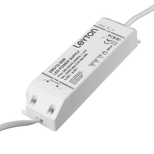 ELD 12V DC 30W LED Driver with 6 Way Top Socket