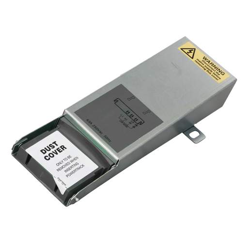 Electrak 63A 4P+E 3 Phase Track Feed Unit Grey (NF4010) | CEF