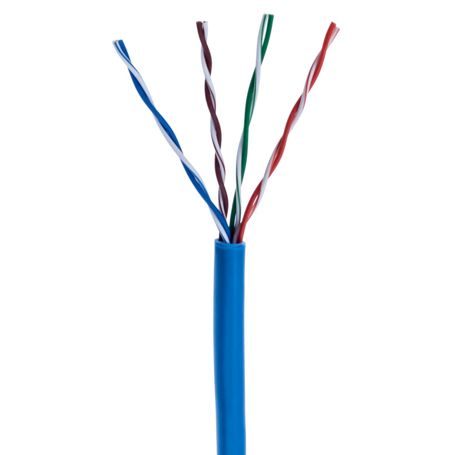 UTP Cat5e 薄青　300m 　【002】 1000ft (304.8m) Cat5e Bulk Unshielded (UTP) Ethernet Network