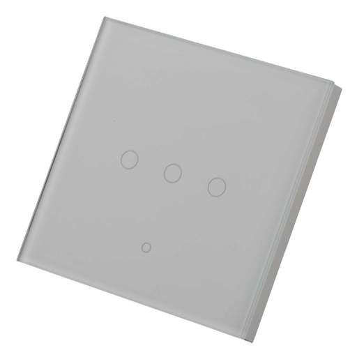 Enerj 3 Gang Wi-Fi Smart Touch Switch White