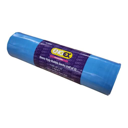 Engex 508mm x 762mm Heavy Duty Rubble Sacks (Roll of 5)