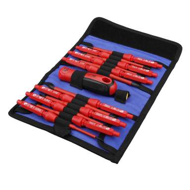 パワーソリューション　15ポンド Engex 15pc VDE Interchangeable Screwdriver Set (GX-ISS15) | CEF