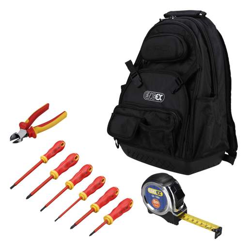 Engex 9 Piece Professional Rucksack Tool Kit (GX-PRS9K) | CEF