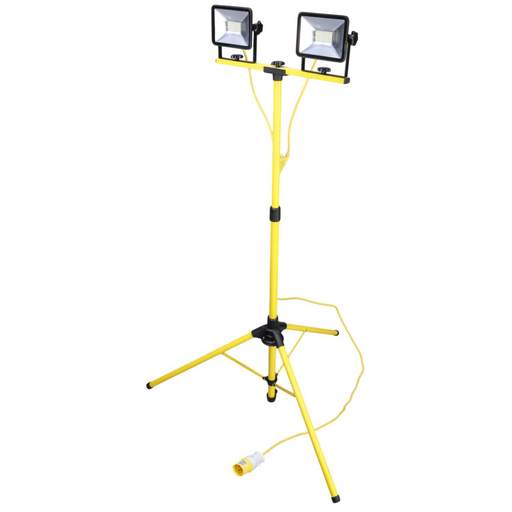 Engex 20W 110V Twin Tripod Site Light