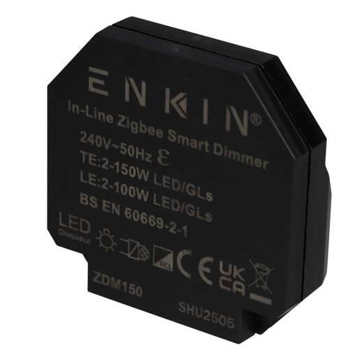 Enkin 150W Zigbee In-Line Smart Dimmer Module