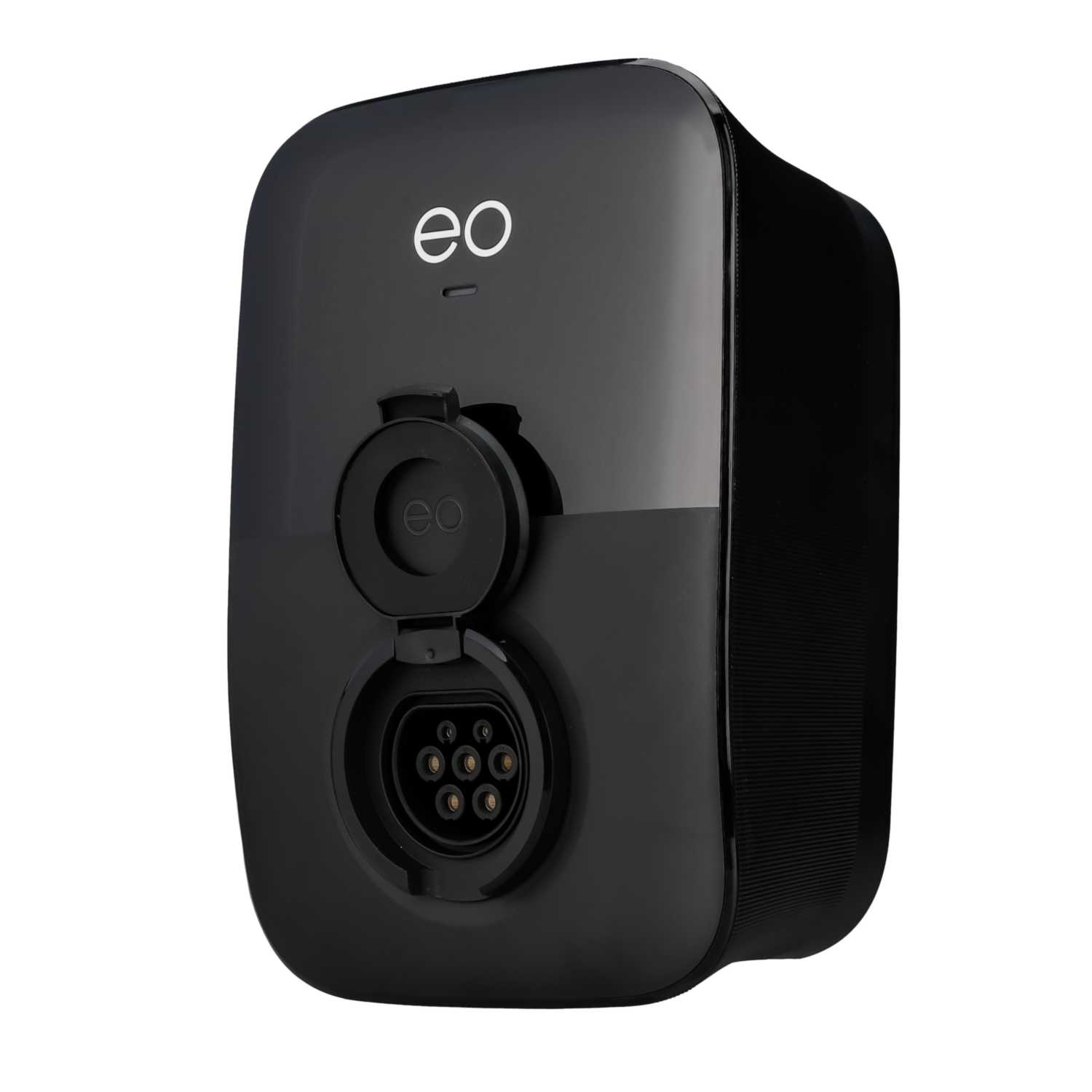 EO Genius 2 7.2kW 32A EV Charger with 1 x Type 2 Socket Black (EG201