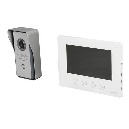 ESP Aperta Colour Video Door Entry System with White Monitor