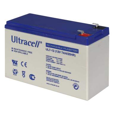 ExpertPower 12V 7Ah Sealed Lead Acid Battery - F1 Terminal Maintenance Free Battery